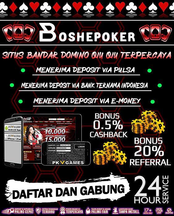 Bandar Domino 24 Jam Terpercaya dan Terbaik di Indonesia